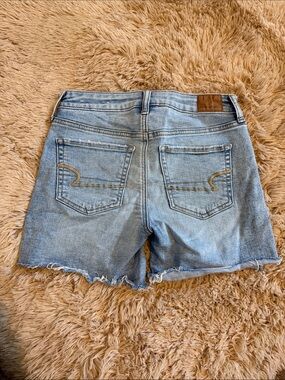 American Eagle Outfitters Light Wash Denim Cutoff Shorts